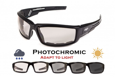 Фотохромные защитные очки Global Vision SLY Photochromic (clear) прозрачные фотохромные