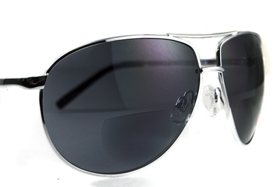 Біфокальні захисні окуляри Global Vision AVIATOR Bifocal (gray) сірі