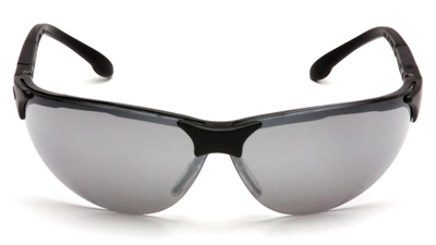Захисні тактичні окуляри Pyramex Rendezvous (silver mirror), дзеркальні сірі