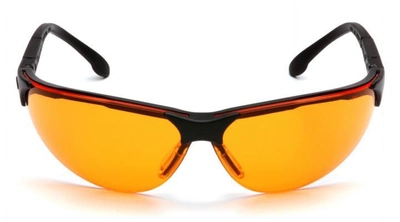 Открытыте защитные очки Pyramex RENDEZVOUS (orange) оранжевые