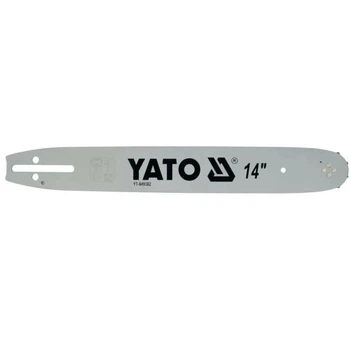 Шина направляющая цепной пилы YATO l= 14"/ 36 см (52 звена) для цепей YT-84951