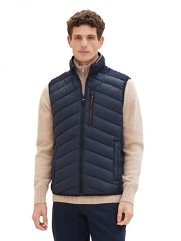 Безрукавка Tom Tailor Men's Sleeveless Jacket M Темно-синій 1038904-10668