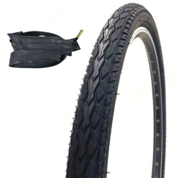 Покришка велосипедна Destone 24"1*2,0 антипрокол + КАМЕРА