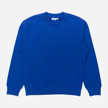 Bluza bez kaptura męska oversize Adidas Adicolor Contempo Crew Sweatshirt IC8080 S Niebieska (4066749499808)