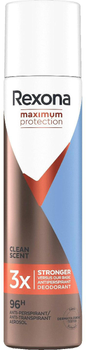 Antiperspirant Rexona Maximum Protection Clean Scent w sprayu 100 ml (59082927)