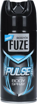 Дезодорант Body-X Fuze Pulse спрей для чоловіків 150 мл (8718692413764)