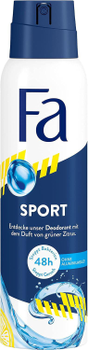 Dezodorant Fa Sport Spray o cytrusowo-zielonym zapachu 150 ml (8410436437561)