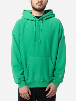 Худі чоловіче Champion Hooded Swearshirt "Green" 217979-GS018 M Зелене (8058132124547)