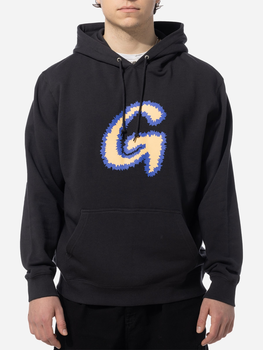 Bluza męska z kapturem Gramicci Fuzzy G-Logo Hooded Sweatshirt "Vintage Black" G3SU-J061-VINTAGE-BL L Czarna (195612436405)