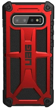 Чехол противоударный UAG Monarch (Original) для Samsung Galaxy S10 Plus (G975) Crimson 211351119494