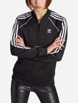 Спортивна кофта жіноча Adidas Adicolor Classic Track Top W "Black" IK4034 XS Чорна (4066761237358)