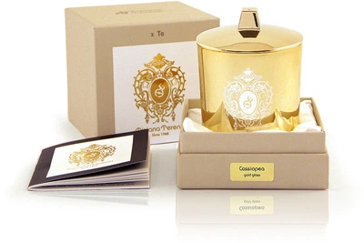 Парфумована свічка Tiziana Terenzi Luna Collection Cassiopea Gold Glass 170g (550105-55832)
