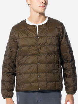 Куртка зимова коротка чоловіча Gramicci Inner Down Jacket "Deep Olive" G3FU-J101-TG-DEEP-OL L Коричнева (195612543301)