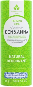 Дезодорант Ben & Anna Natural soda-based natural deodorant stick Persian Lime 40 г (4260491222275)