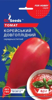 Томат Корейський довгоплідний GL Seeds 0,1 г