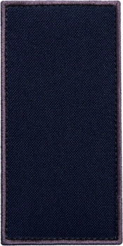 Шеврон нашивка на липучці IDEIA погон ДСНС Рядовий синій 5х10 см, вишитий патч (2200004304427)