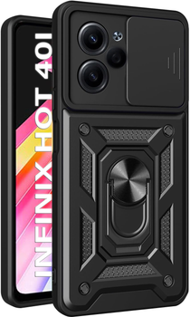 Панель BeCover Military для Infinix Hot 40i (X6528B) Black (BC_710673)