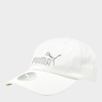 Czapka z daszkiem Puma ESS No.1 BB Cap 2435707 One Size Biała (4065452958992)