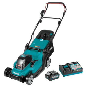 Газонокосилка аккумуляторная Makita LM003GM103 (38 см, 20-75 мм, 40 л, BL, XGT)
