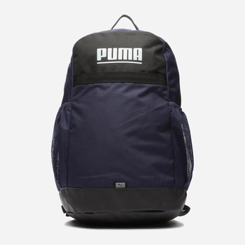 Рюкзак спортивний тканинний 23л вміщує формат А4 Puma Plus Backpack 7961505 Синій (4099683452769)