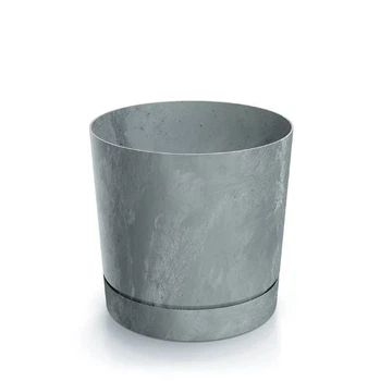 Горщик для квітів Prosperplast Tubo P Beton Effect 30 см. Бетон (DPOP300E-422U)