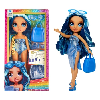 Кукла Rainbow High Swim & Style Скайлер с аксессуарами
