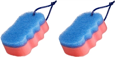 Набор Suavipiel Мочалка массажная Active Dermo Massage Sponge х 2 шт (8410262901236)