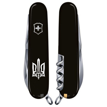 Складной нож Victorinox HUNTSMAN UKRAINE Трезубец ОУН бел. 1.3713.3_T0300u