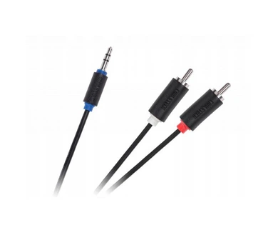 Коммутационный аудио кабель Mini-Jack 3,5 — 2хRCA Cabletech Standard KPO3952 5м