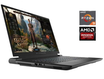 Игровой ноутбук Dell Alienware m16 R1 / 16" (1920x1200) IPS / AMD Ryzen 9 7845HX (12 (24) ядер по 3- 5.2 GHz) / 32 GB DDR5 / 1000 GB SSD / AMD Radeon RX 7600M XT, 8 GB GDDR6, 128-bit / WebCam / Win 11 Home