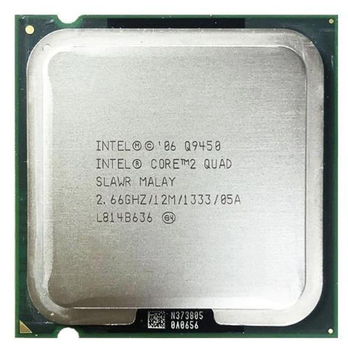 Процесор Intel Core 2 Quad Q9450 (EU80569PJ067N) (Socket 775, 4T, 2.65 ГГц, Tray) Б/в