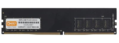 Модуль пам'яті Dato DDR4 4Gb 2400 MHz (DT4G4DLDND24)