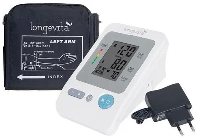 Тонометр автоматический Longevita BP-1304 адаптер/блок питания (1304)