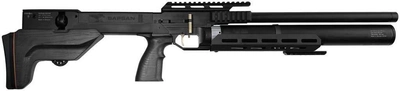 Пневматическая винтовка (PCP) ZBROIA Sapsan TAC 550/300 (кал. 4,5 мм, черный) + насос Borner