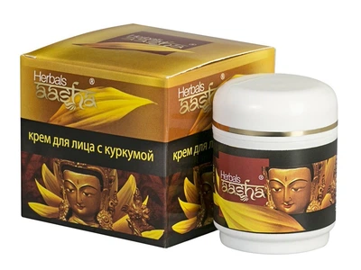 Крем для лица Aasha Herbals с Куркумой 50 мл
