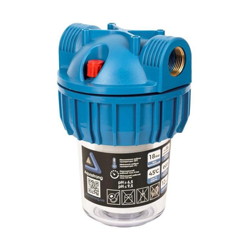 Магістральний фільтр Aquastrong Mini JP-5310 колба 5" 3P різьба 1"