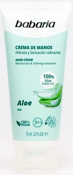 Krem do rąk Babaria Hand Cream Aloe Vera 75 ml (8410412190367)