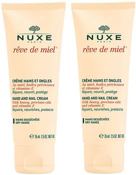 Набір кремів для рук Nuxe Rêve De Miel Hand And Nail Cream 2x50 мл (3264680010798)