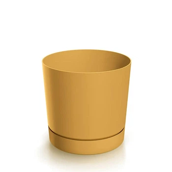 Горшок для цветов Prosperplast Tubo P 20 см. Горчичный (DPOP200-117U)