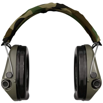 Активні навушники для стрільби Sordin Supreme Pro X Green Camo