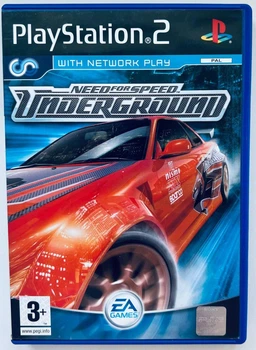Need for Speed Underground, Б/У, английская версия - диск для PlayStation 2