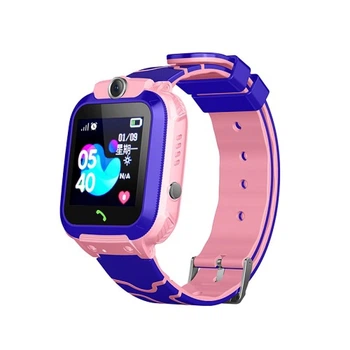 Детские умные смарт часы XO H100 IP67 2G 400mAh iOS/Android LCD Розовый