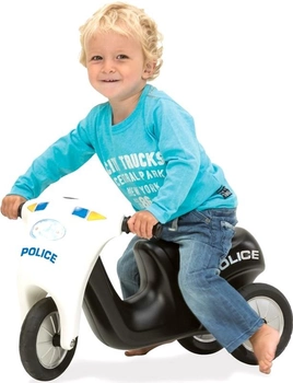 Поліцейський скутер Dantoy Чорно-білий (5701217033335)