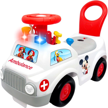 Jeździk Kiddieland Mickey Activity Ambulance (0661148604002)