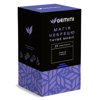 Чай пакетированный Gemini BOX Магия тимьяна 1,5г х 25шт