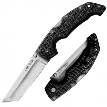 Нож складной Cold Steel Voyager Large TP Black замок Tri-Ad Lock 29AT