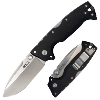 Ніж складаний Cold Steel AD - 10 Black замок Tri-Ad Lock 28DD