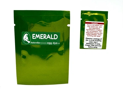 Аніліновий барвник для писанок Emerald / смарагдовий , S-серія