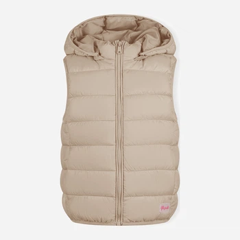 Дитячий стьобаний дутий жилет Minoti 18GILET 3 40319JNR 110-116 см Бежева (5063025235852)