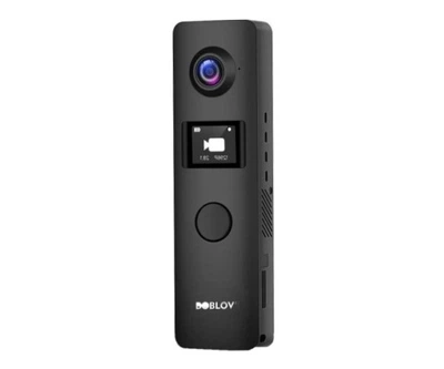 Боди камера BOBLOV C19 - нагрудный WiFi мини видеорегистратор HD 1296P